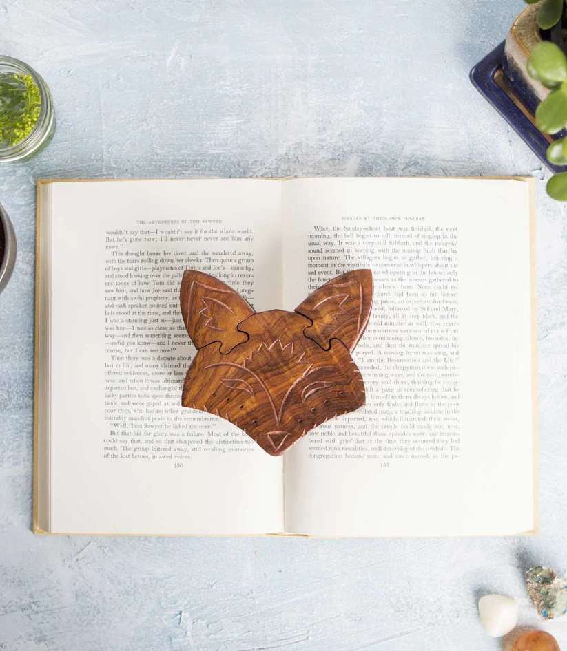 Fox Face Puzzle Box