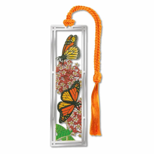 Monarch Butterfly & Milkweed Bookmark