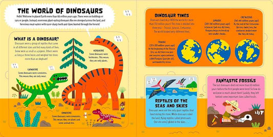 Lonely Planet Kids: My First Lift-the-Flap Dinosaur Atlas