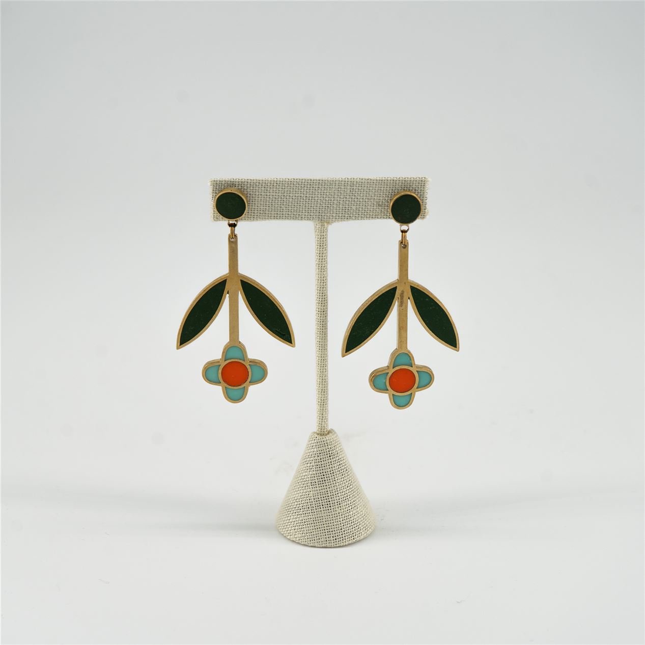 Flower Drop Earrings