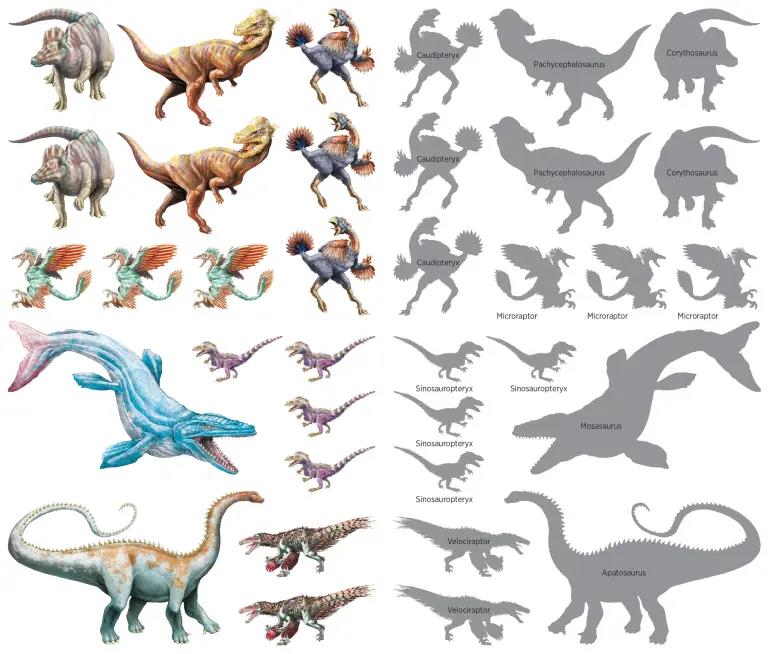 Roaring, Rumbling Tattoo Dinosaurs