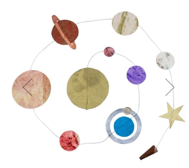 Solar System Eco Garland