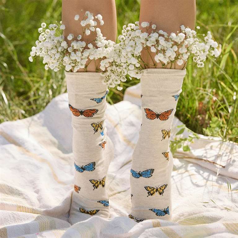 Socks that Protect Butterflies - Small