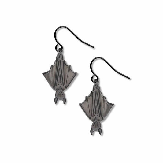 Bat Metal Earrings