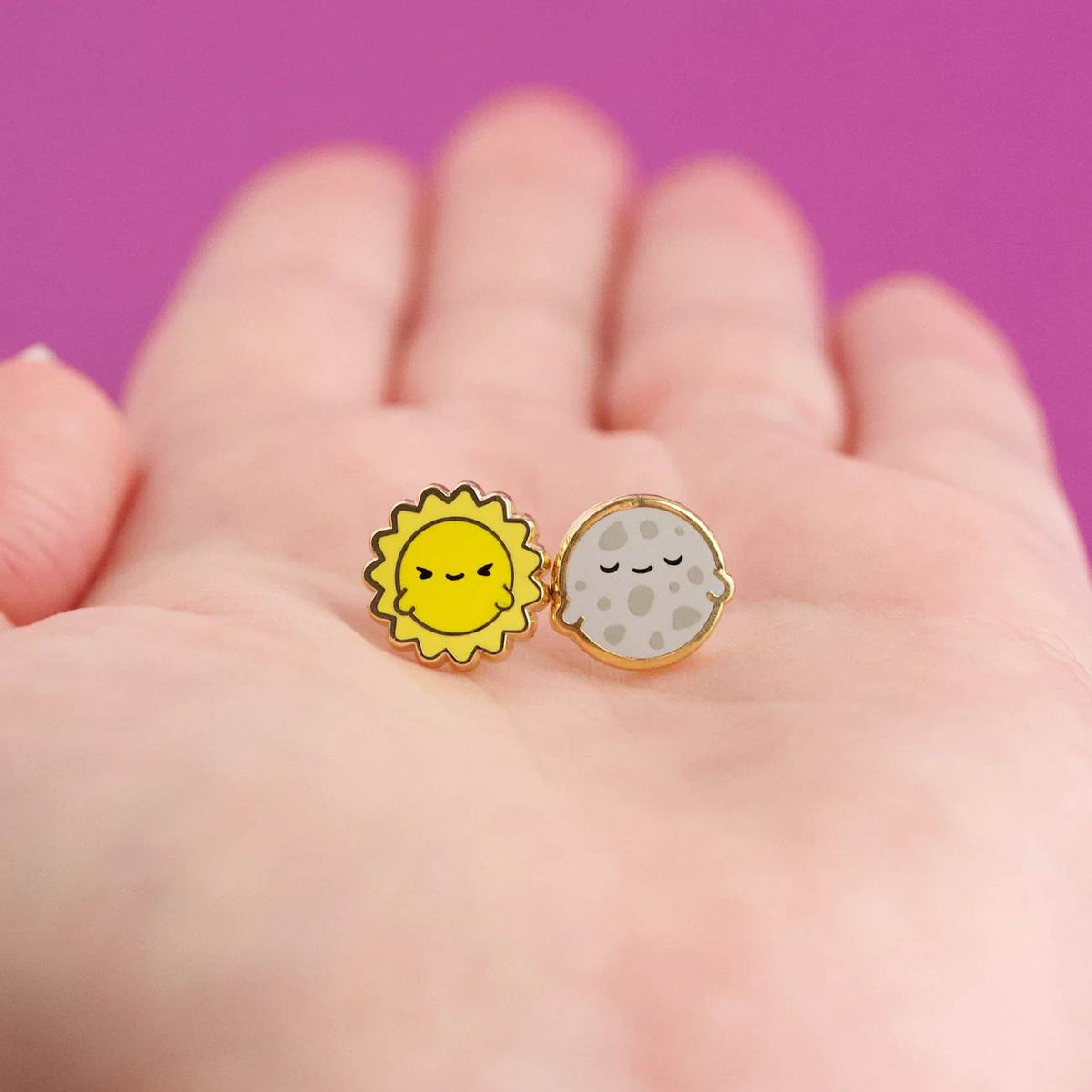 Luna & Sol Enamel Earrings