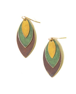 Leaf Tones Earrings