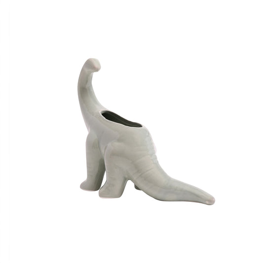 Almost Aqua Brontosaurus Planter