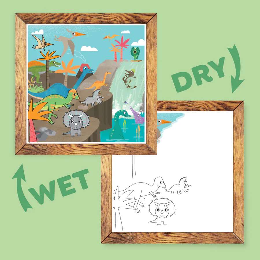 Dinosaurs Magic Painting World