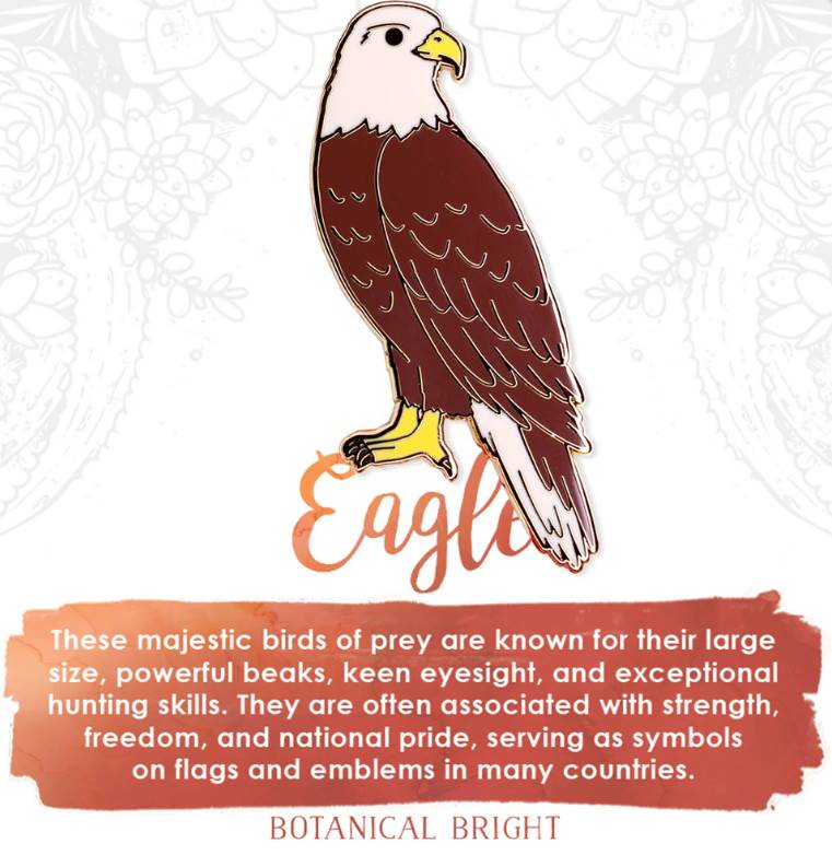 Eagle Enamel Pin